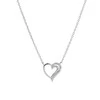 Again Jewelry Delicate sidabrinis pakabukas Heart AJNA0015 (chain, pendant)