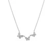 Again Jewelry Delicate sidabrinis pakabukas with butterflies AJNA0023