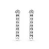 Again Jewelry Elegantiški sidabriniai kabantys auskarai su cirkoniais AJNS0001