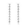 Again Jewelry Romantiški sidabriniai auskarai su kubiniu cirkoniu AJNS0037