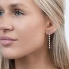 Again Jewelry Romantiški sidabriniai auskarai su kubiniu cirkoniu AJNS0037
