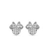 Again Jewelry Sidabriniai Minnie Mouse auskarai su kubiniu cirkoniu AJNS0039
