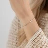 Again Jewelry Vėl Juvelyrika Sidabrinis apyrankė su širdelėmis AJNR0005