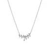 Again Jewelry Sidabrinis pakabukas with zircons Branch AJNA0017