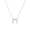 Again Jewelry Vėl papuošalai putojantis Sidabrinis pasagos karoliai AJNA0021