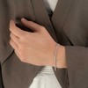 Again Jewelry Tennis sidabrinis bracelet with cubic zirconia AJNR0001