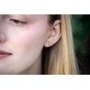 Agato Asimetriški sidabriniai mėnulio ir žvaigždžių auskarai AGT-E019PW