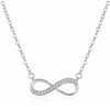 Agato Charming sidabrinis pakabukas Infinity AGT-N025W