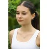 Agato Delicate sidabrinis pakabukas Ring AGT-N034X