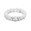 Agato Mineral ring with moonstone and pearl POL-R06P