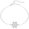 Agato Sidabrinė apyrankė Snowflake AGT-B001W