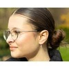 Agato Sidabrinis dangle earrings Křížek AGT-E110LW
