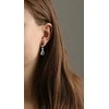 Agato Sidabrinis dangling earrings AGT-E074PBL