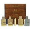 Set Al Haramain Amber Oud Collection 4 x 60ml - Amber Oud Gold Edition + Amber Oud Bleu Edition + Amber Oud Baltas Edition + Amber Oud Carbon Edition