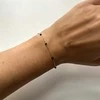 Alisia Subtili sidabrinė apyrankė su juodu spineliu AL4082-Argento-Spinello
