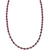 Alisia Sidabrinis and garnet bead pakabukas AL4263.02.029