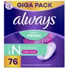 Always Įklotai kasdieniam gaivumui, normalus gaivus kvapas, 76 vnt.