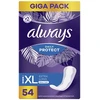 Always Daily Protect Ypač Ilgi Kvapo Užrakinimas Higieniniai Įklotai, 54 vnt.