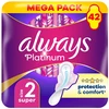 Always Platinum Ultra Super Mega sanitary pads 42 pcs