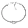Amen Elegant sidabrinis bracelet Love Knot BRNOAMBB1