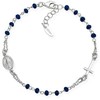 Amen Original sidabrinis bracelet with crystals Rosary BROBBL3