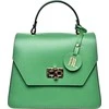 Anna Luchini Dámská kožená crossbody kabelka AL3145T Verde