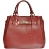 Anna Luchini Women's leather handbag AL 1762 Rosso Scuro