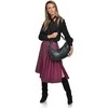 Anna Luchini Women's leather handbag AL 116 Nero