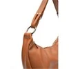 Anna Luchini Women's leather handbag AL 116 Cognac