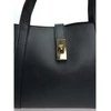 Anna Luchini Women's leather handbag AL WH TSBV 20 Nero