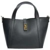 Anna Luchini Women's leather handbag AL WH TSBV 20 Nero