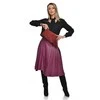 Anna Luchini Women's leather handbag AL 8176T Bordo