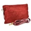 Anna Luchini Women's leather handbag AL 8176T Bordo
