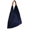 Anna Luchini Women's leather Hobo handbag AL 8166 Blu