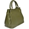 Anna Luchini Women's leather handbag AL 1762 Verde