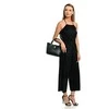 Anna Luchini Women's leather handbag AL WH TSBV 20 Nero