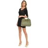 Anna Luchini Women's leather handbag AL 1762 Verde