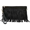 Anna Luchini Women's leather handbag AL 8176T Nero