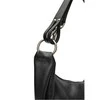 Anna Luchini Women's leather handbag AL 116 Nero