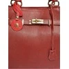 Anna Luchini Women's leather handbag AL 1762 Rosso Scuro