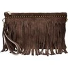 Anna Luchini Women's leather handbag AL 8176T Testa Moro