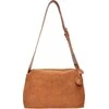 Anna Luchini Women's leather handbag AL 8169 Cognac