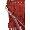 Anna Luchini Women's leather handbag AL 8176T Bordo