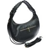 Anna Luchini Women's leather handbag AL WH SBV 15 Nero