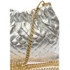 Anna Luchini Women's leather handbag AL 8162 Argento