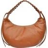 Anna Luchini Women's leather handbag AL WH SBV 15 Cognac