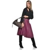 Anna Luchini Women's leather handbag AL 8178T Testa Moro