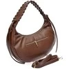 Anna Luchini Women's leather handbag AL WH SBV 15 Testa Moro
