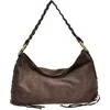 Anna Luchini Women's leather handbag AL 8178T Testa Moro
