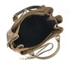Anna Luchini Women's leather handbag AL 1762 Fango